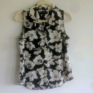 Banana Republic Button Down Tank Top